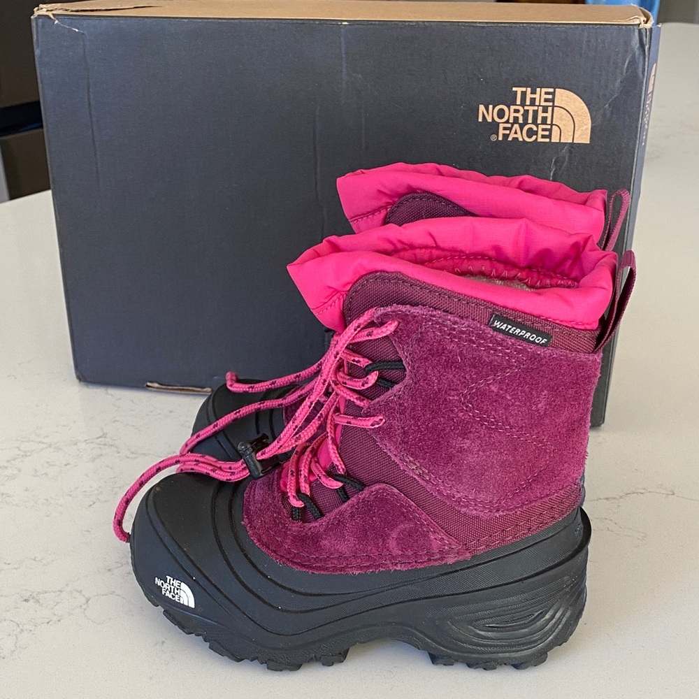 The North Face •  Alpenglow V leather snow boots